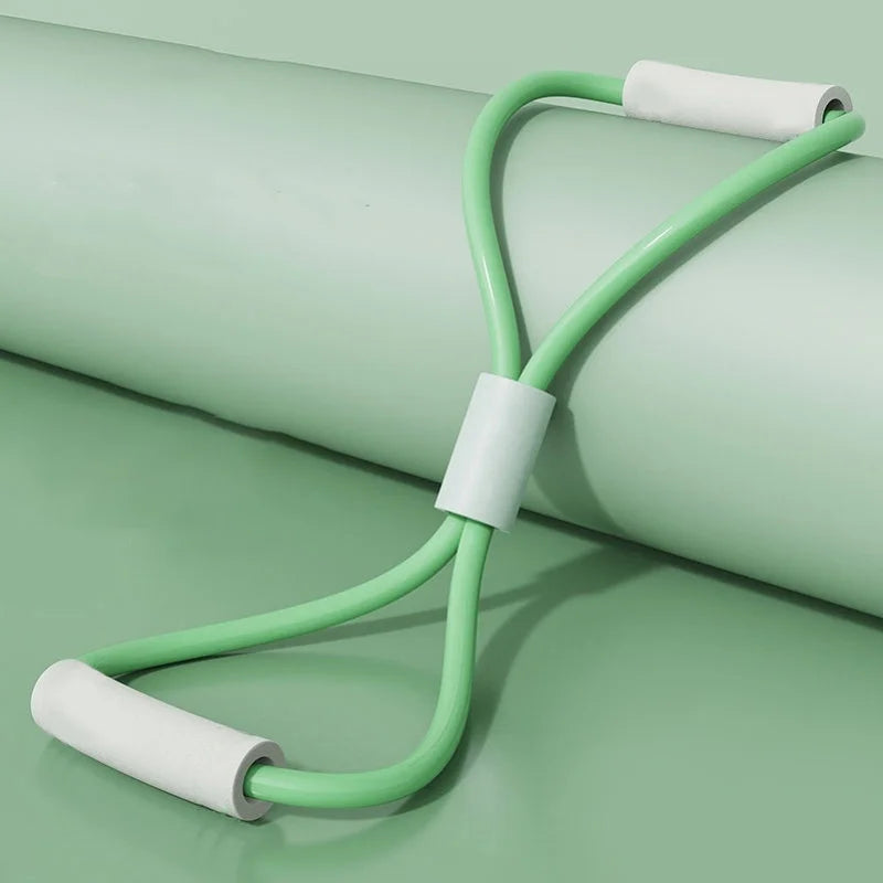 8-Shaped Yoga Resistance Band – Chest Expander