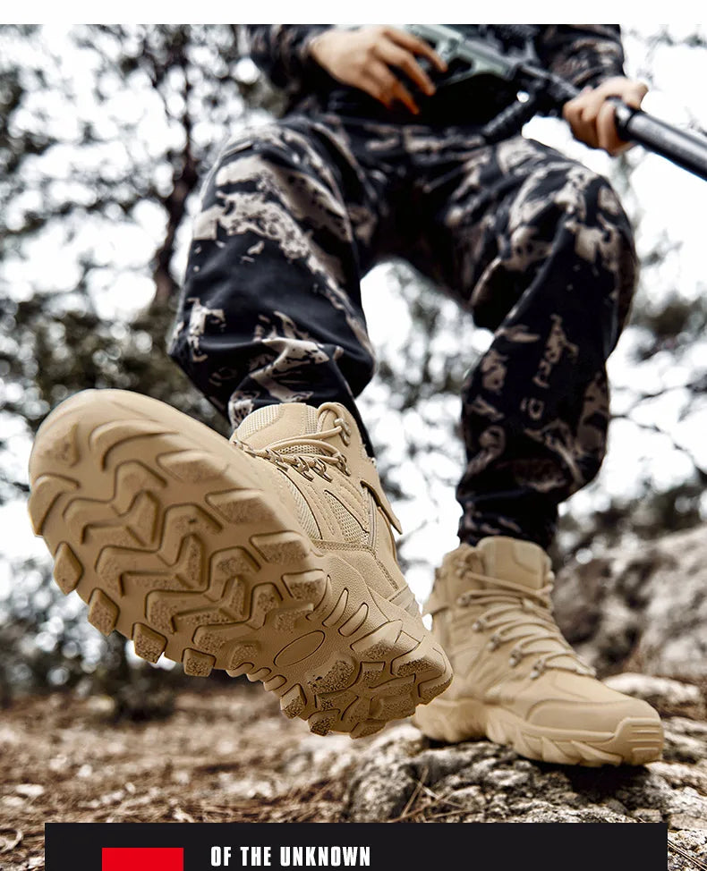 Men’s Tactical Combat Boots – Outdoor Hiking & Hunting
