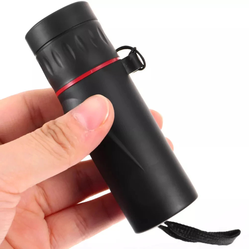 2000x25 HD Mini Monocular Telescope with Mobile Holder – Portable Outdoor Use