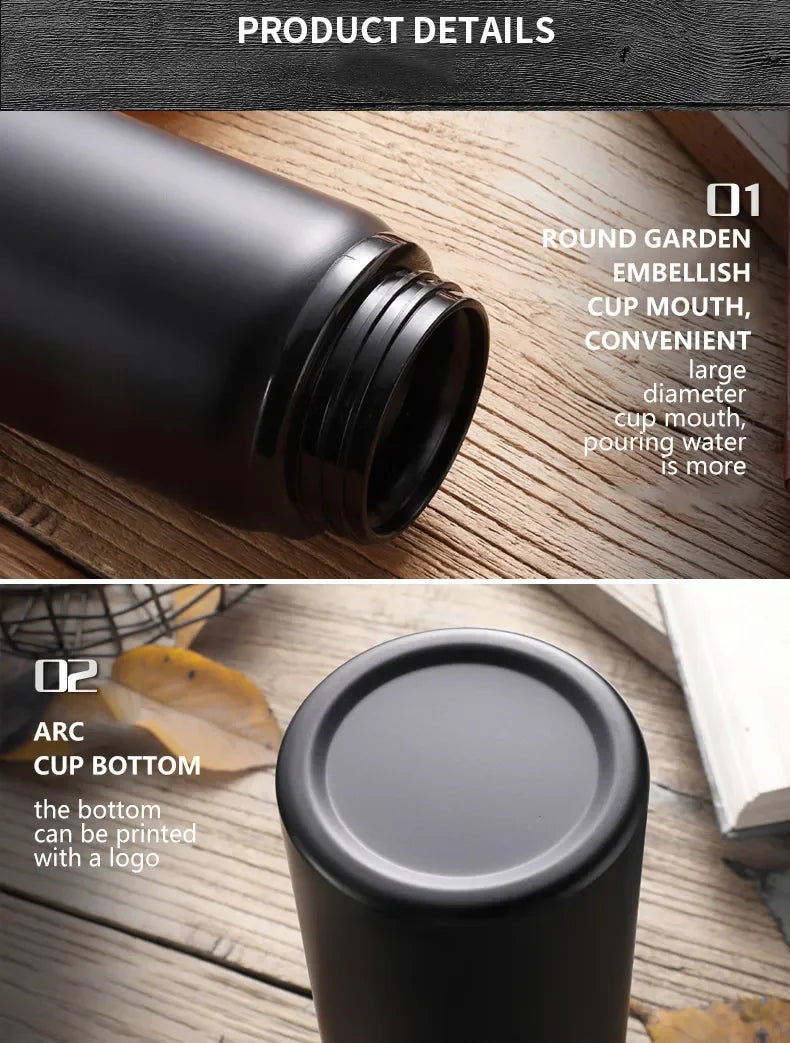 Metal Portable Water Bottle – Leakproof & Reusable Sports Travel Cup