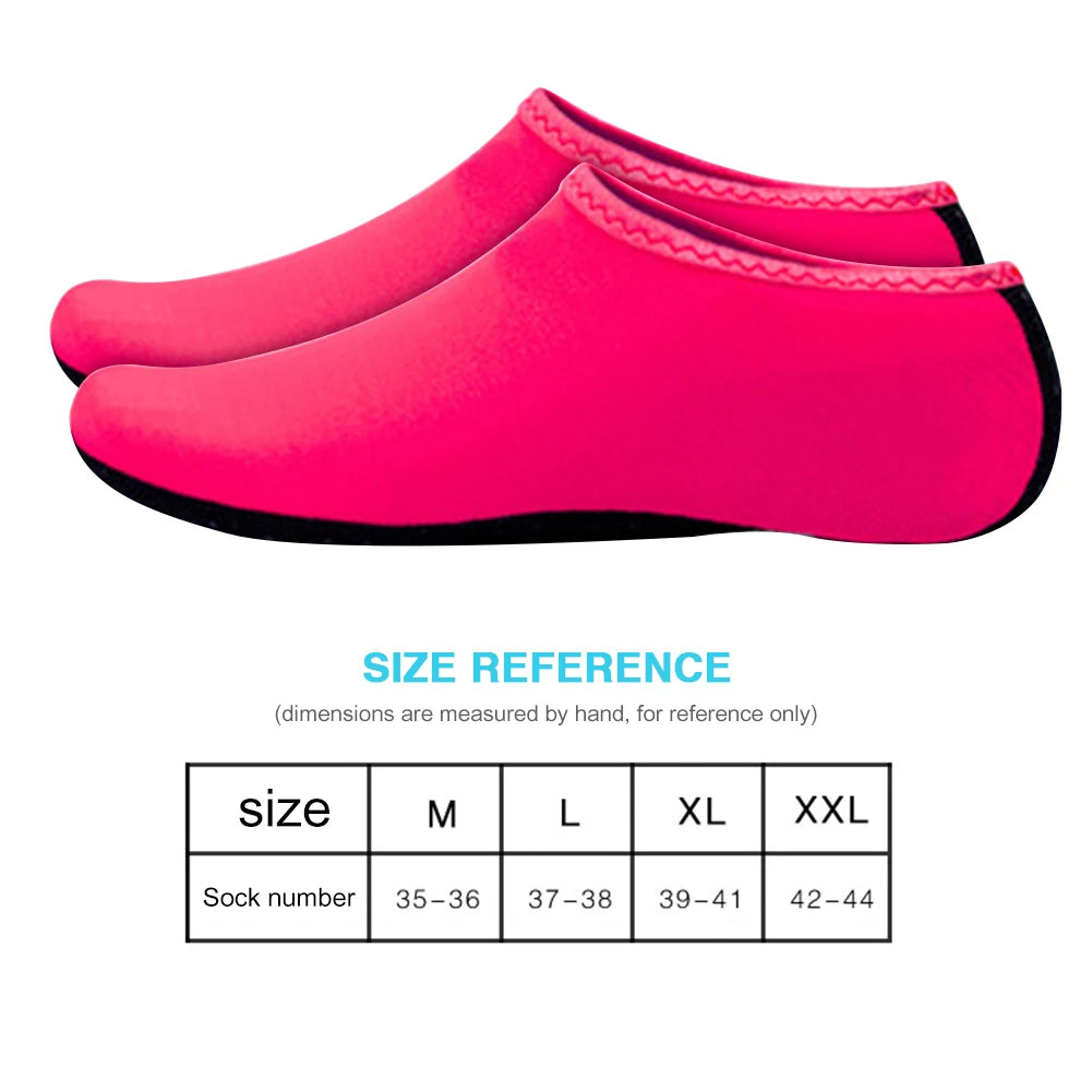 Non-Slip Aqua Diving Socks – Water Shoes for Swimming, Beach & Water Sports