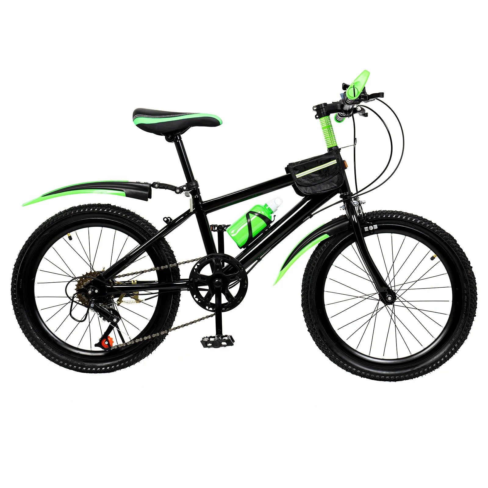 20" Kids Mountain Bike with 7-Speed Gears & Adjustable Seat