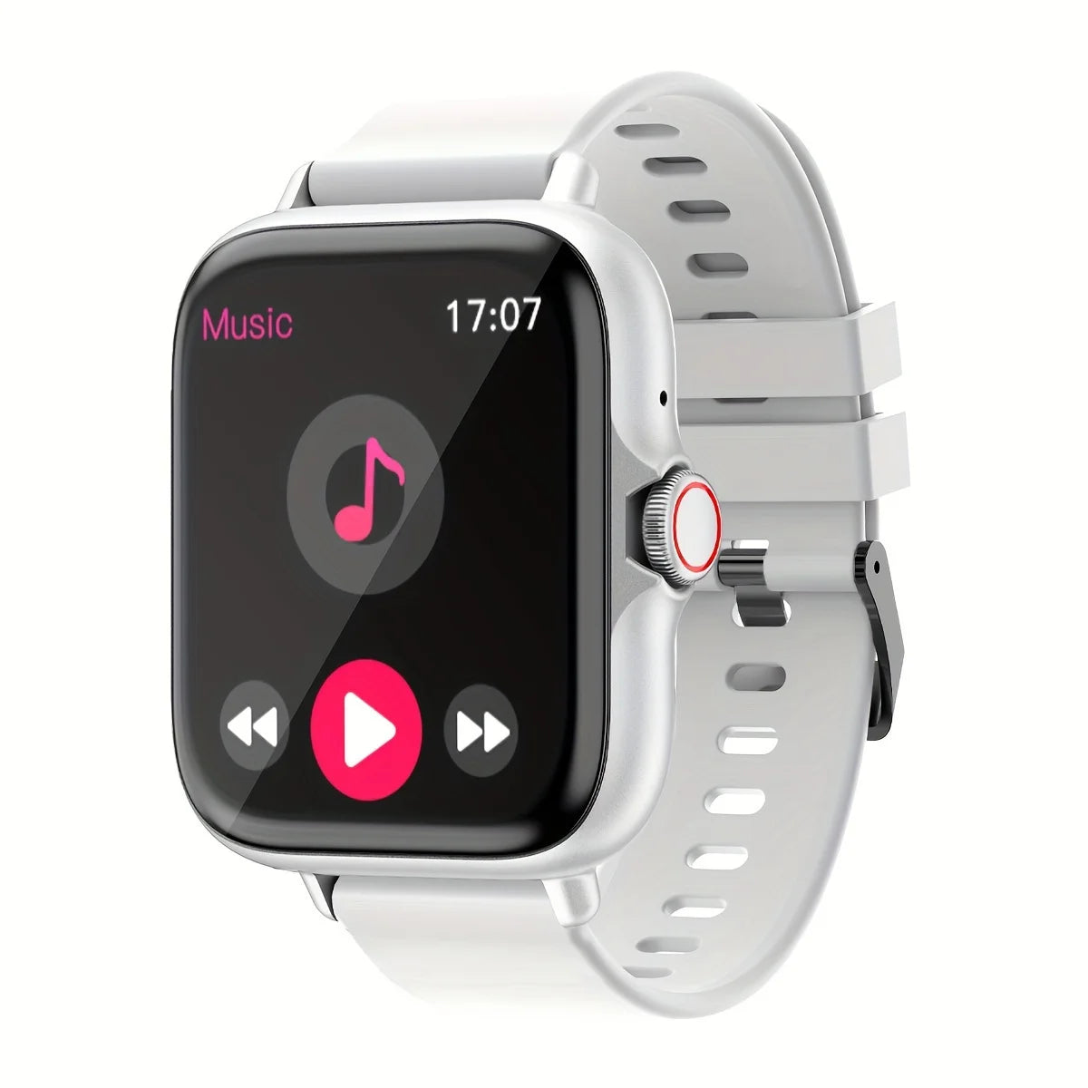 Bluetooth Smartwatch – Touch Dial, Music & Fitness Tracker