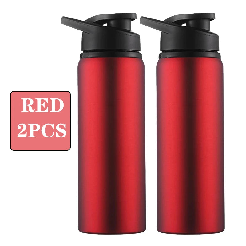 Metal Portable Water Bottle – Leakproof & Reusable Sports Travel Cup