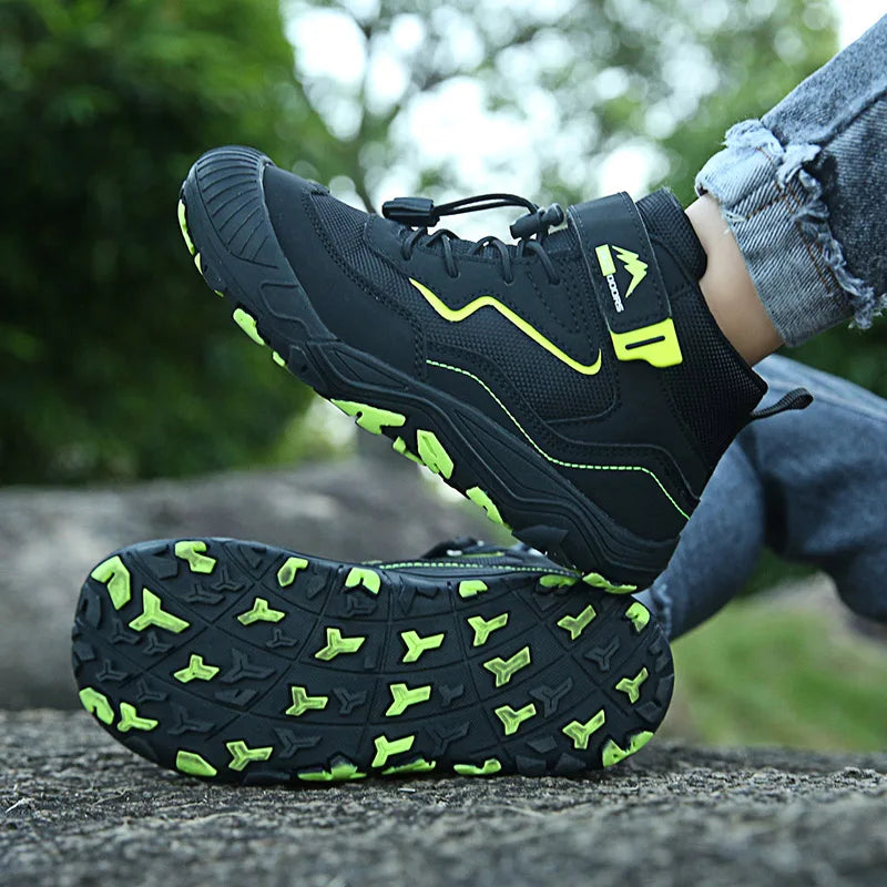 Kids’ Hiking Boots – Non-Slip Outdoor Trekking Shoes