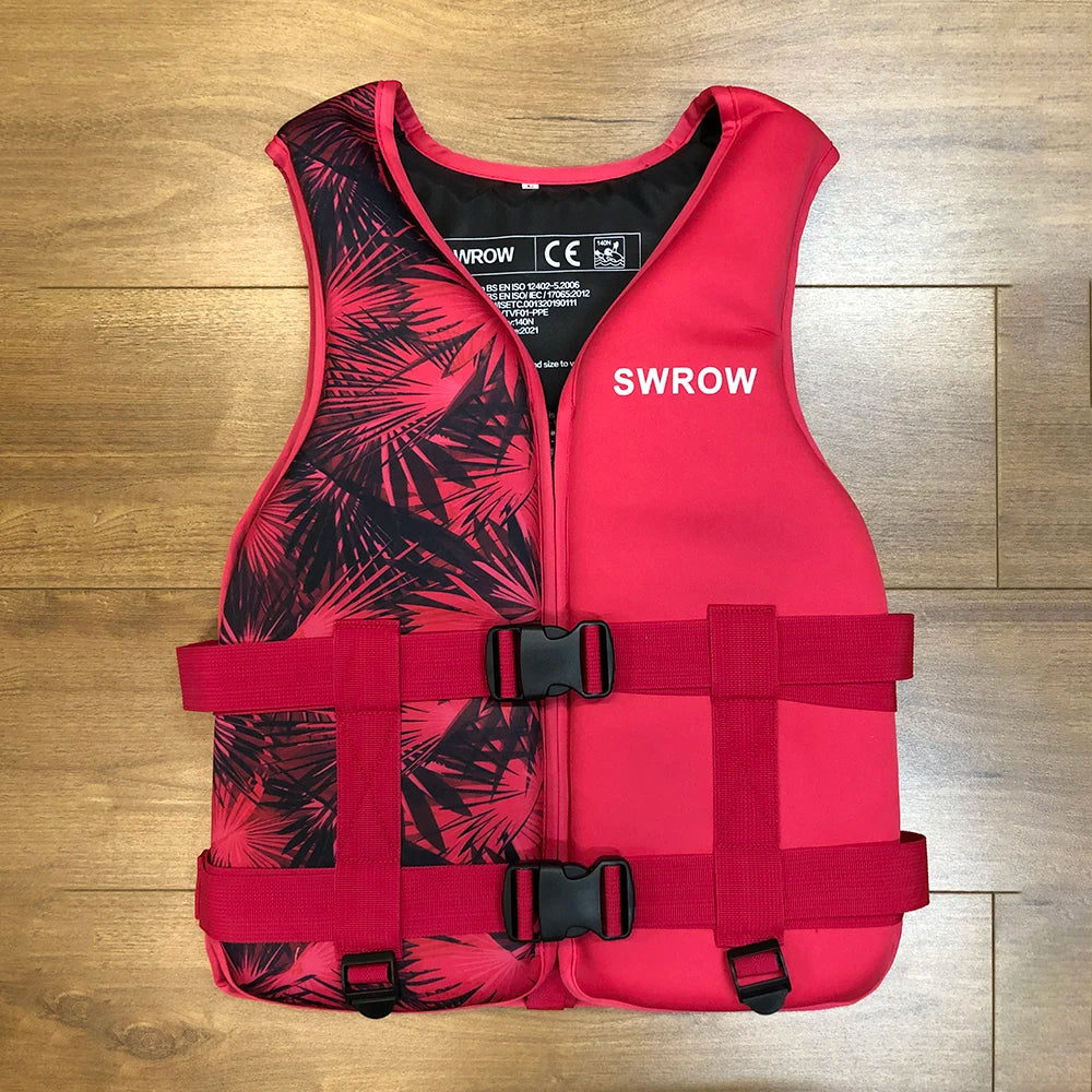 Portable Neoprene Life Jacket for Adults & Kids