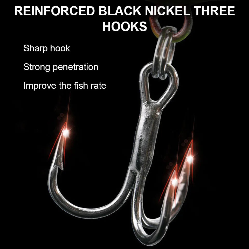 WALK FISH Metal Spinner Bait VIB Lure – 7g/11g/15g/21g Trolling Wobbler with Rotating Tail