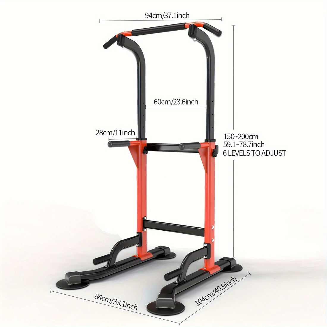 Multifunctional Pull-Up Bar - Power Cages For Ultimate Strength Training Fitness Muscle Building Workout Heavy-Duty Adjustable