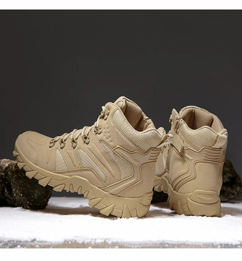Men’s Tactical Combat Boots – Outdoor Hiking & Hunting