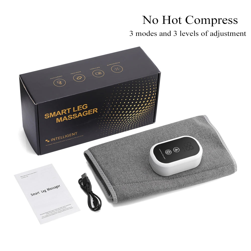 Electric Leg Massager – 3-Speed Hot Compress