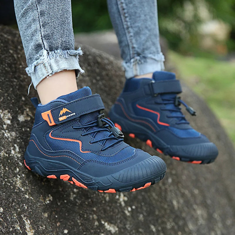 Kids’ Hiking Boots – Non-Slip Outdoor Trekking Shoes