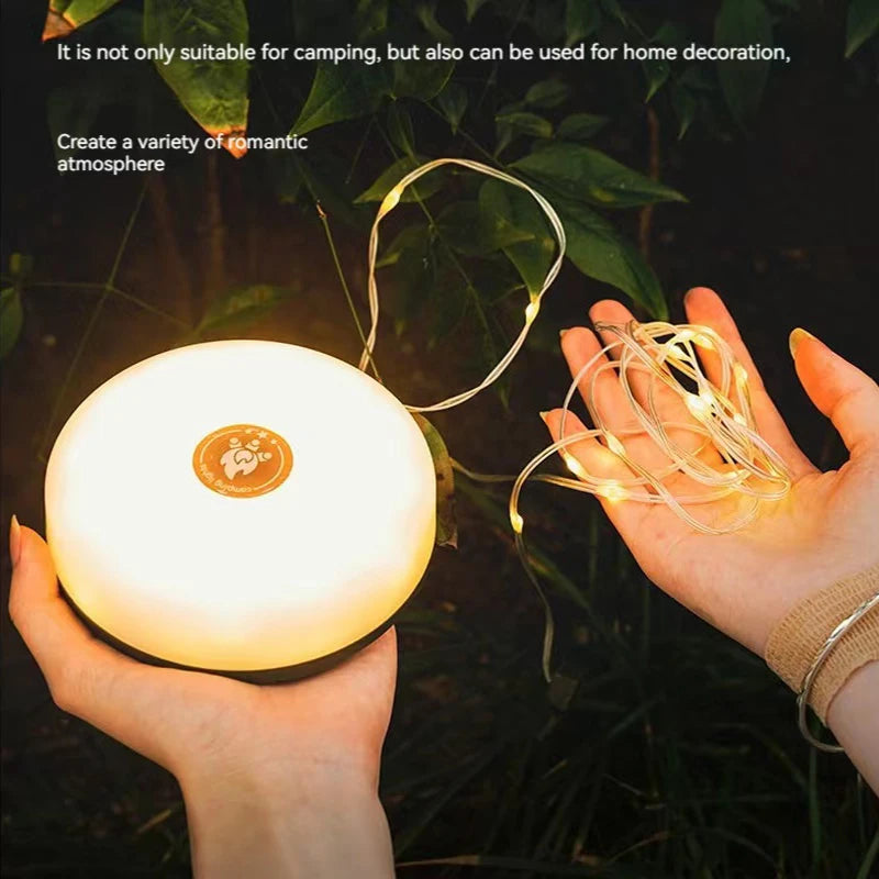 10M Waterproof LED Camping Lamp Strip – Outdoor Garden & Tent Decoration