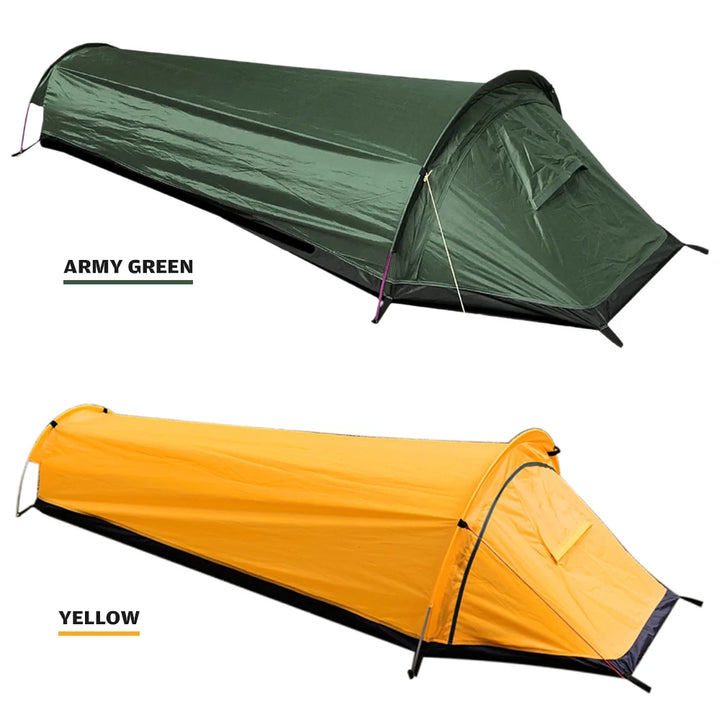 Lightweight 1-Person Backpacking Tent – Waterproof Camping & Hiking Shelter