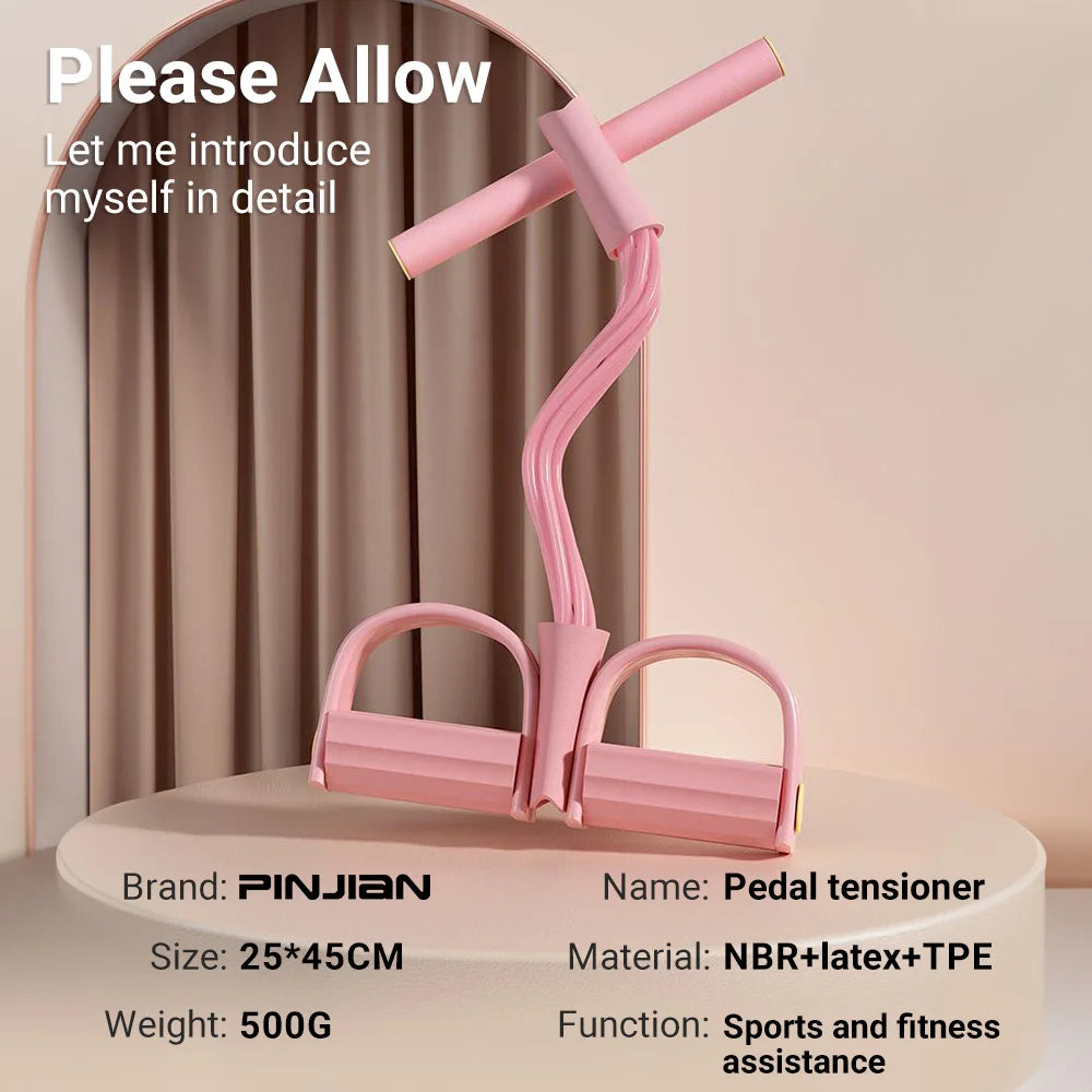 6-Tube Resistance Bands – Multi-Function Fitness Rope