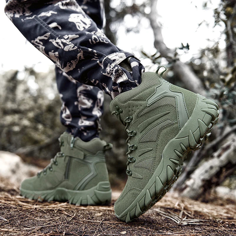Men’s Tactical Combat Boots – Outdoor Hiking & Hunting