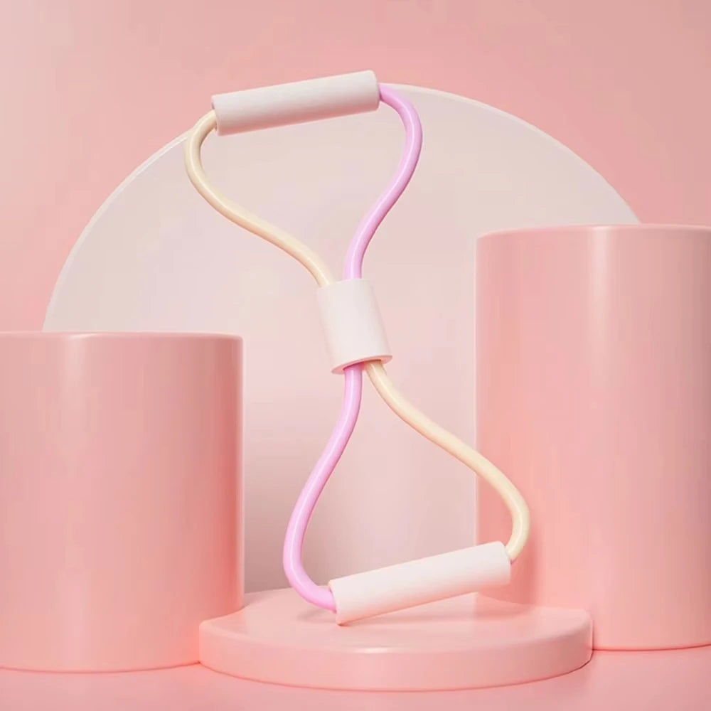 8-Shaped Yoga Resistance Band – Chest Expander