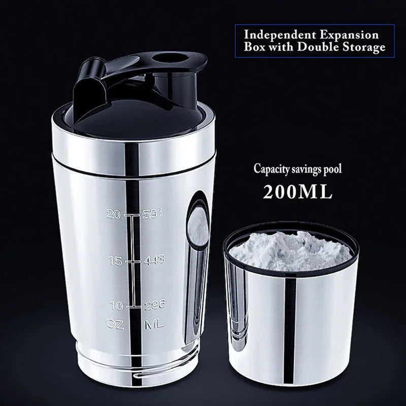Stainless Steel Vacuum Sports Shaker Bottle – Double Layer
