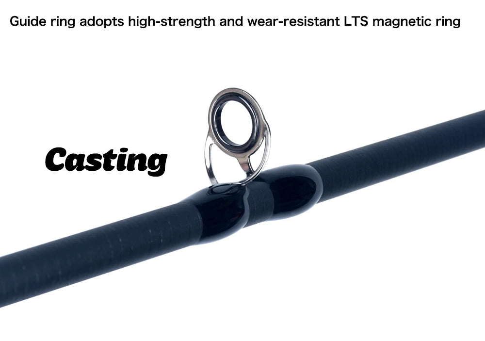 PHISHGER Ultralight Travel Fishing Rod – Spinning/Baitcasting