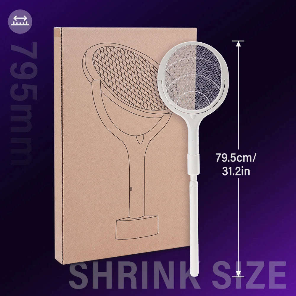 3500V 5-in-1 USB Rechargeable Killer Lamp – Bug Zapper &Mosquito  Swatter