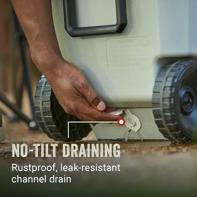 Coleman 100-Qt Classic Wheeled Insulated Cooler – Outdoor