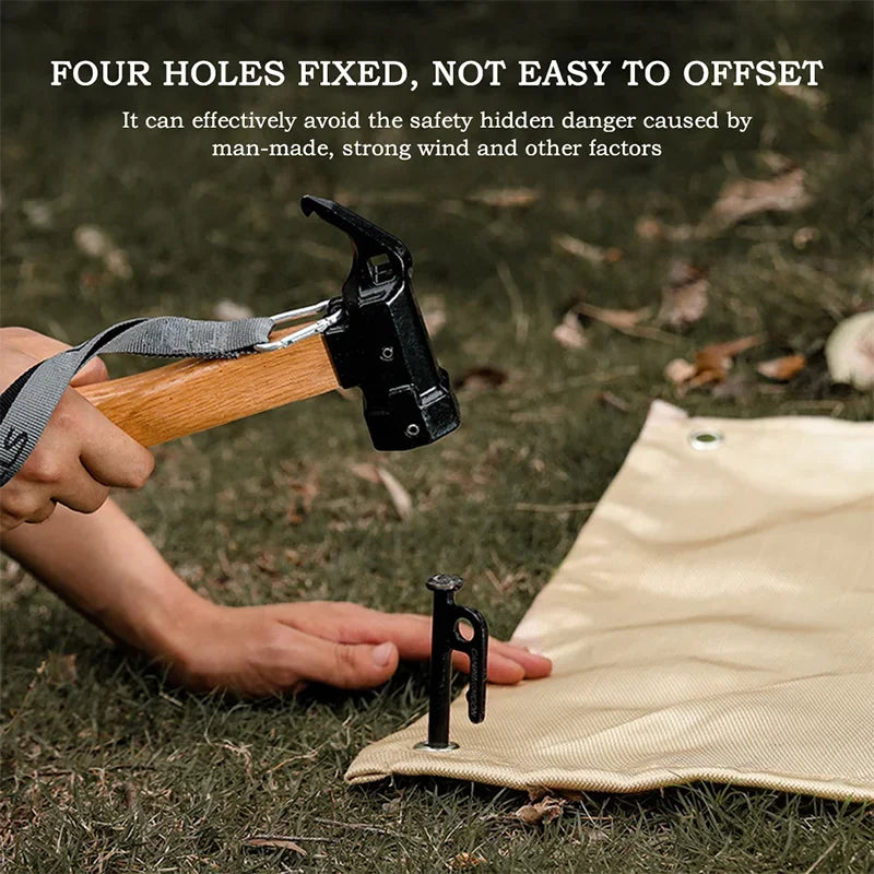 Fireproof BBQ Mat – High-Temp Grill Pit Protector for Camping & Outdoor Use