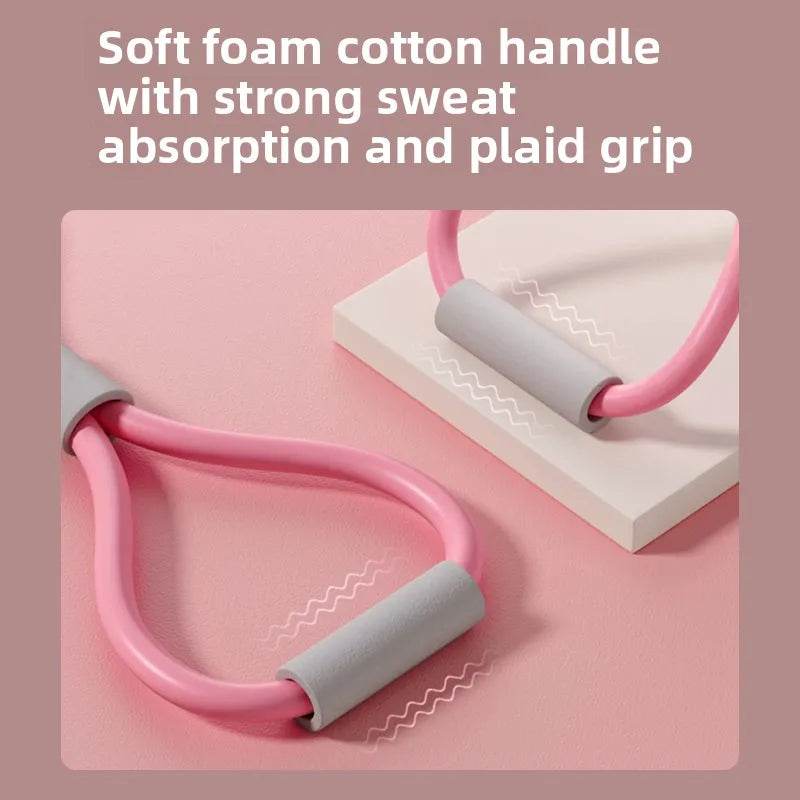 8-Shaped Yoga Resistance Band – Chest Expander