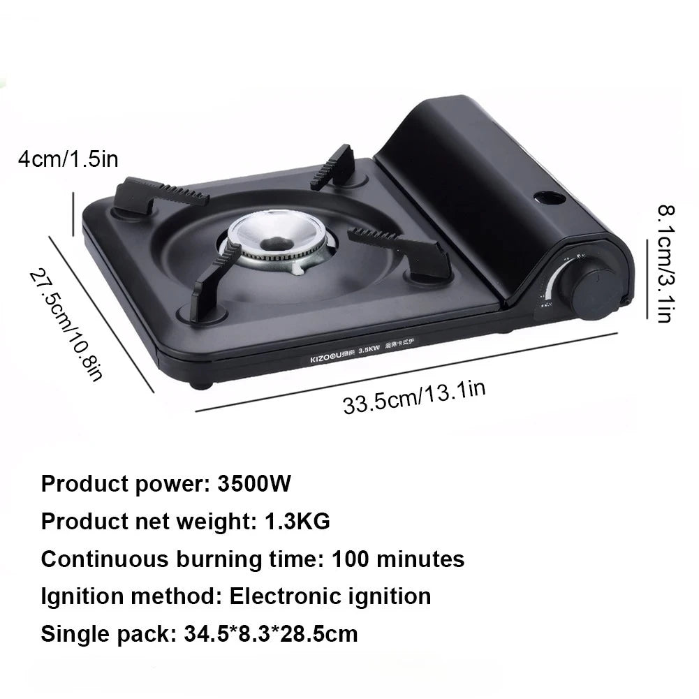 2025 Portable Single Burner Gas Stove – Auto Ignition