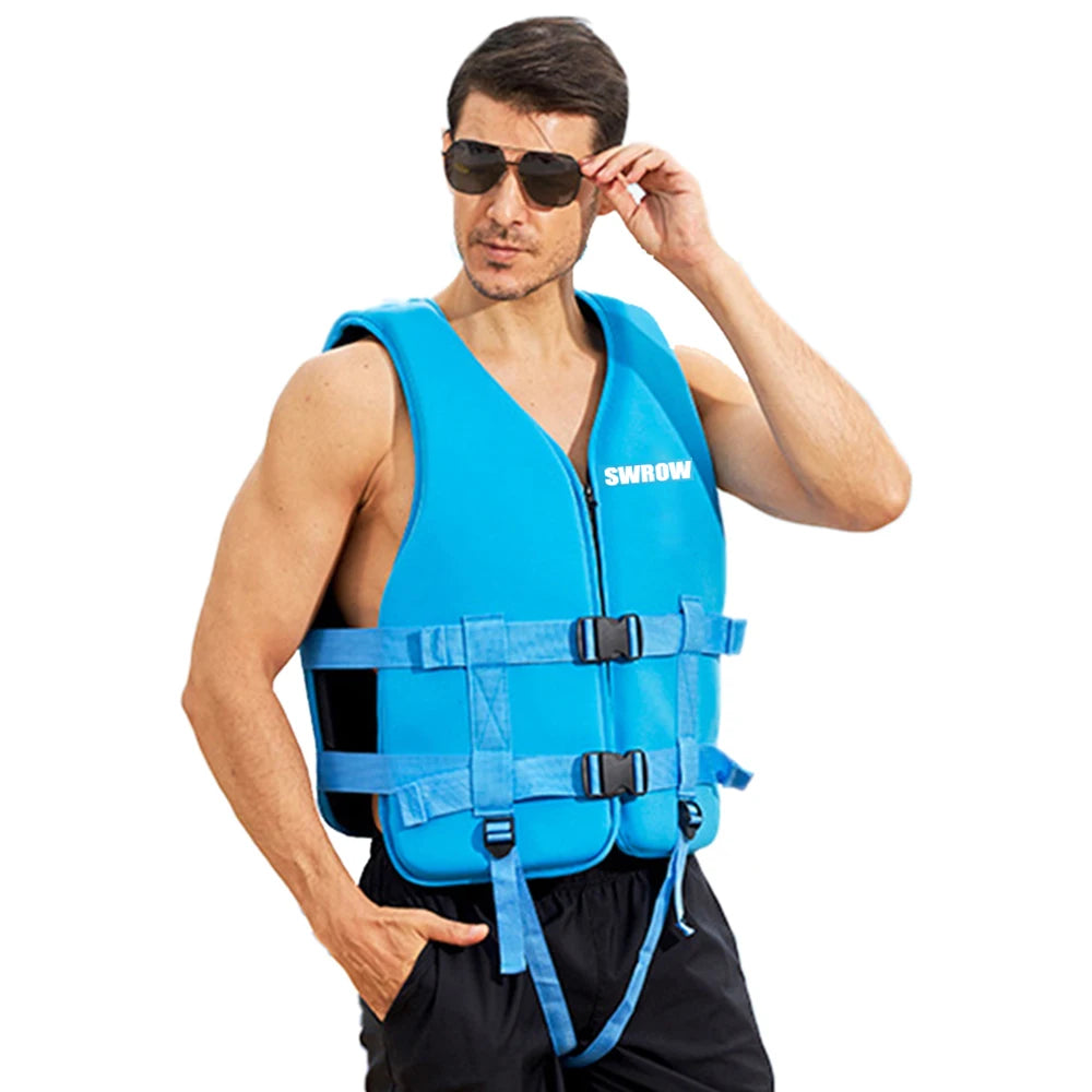 Portable Neoprene Life Jacket for Adults & Kids