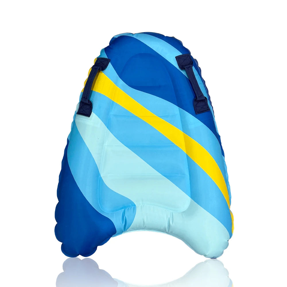 Thick PVC Inflatable Surfboard – Portable Swim & Surf Board for Beach