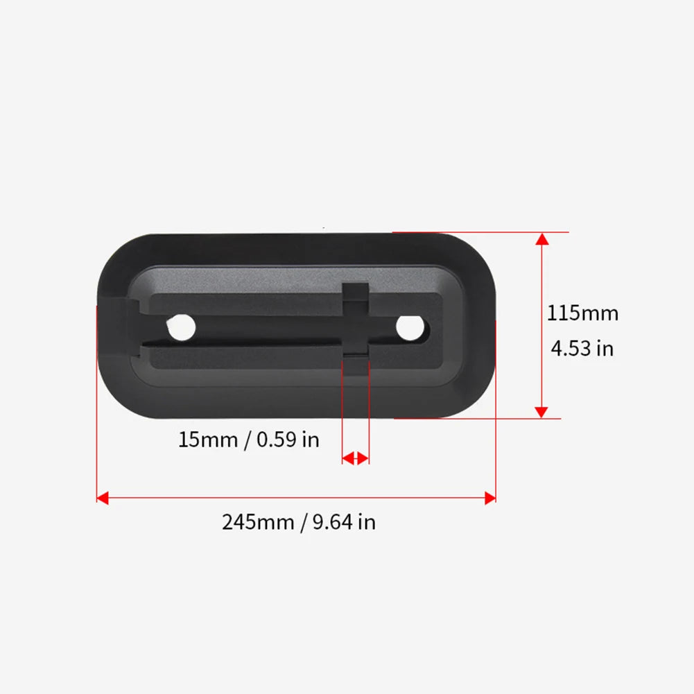 Detachable Longboard Paddle Board Fin – 10 to 4.5 Inch Surfboard Tail Fin