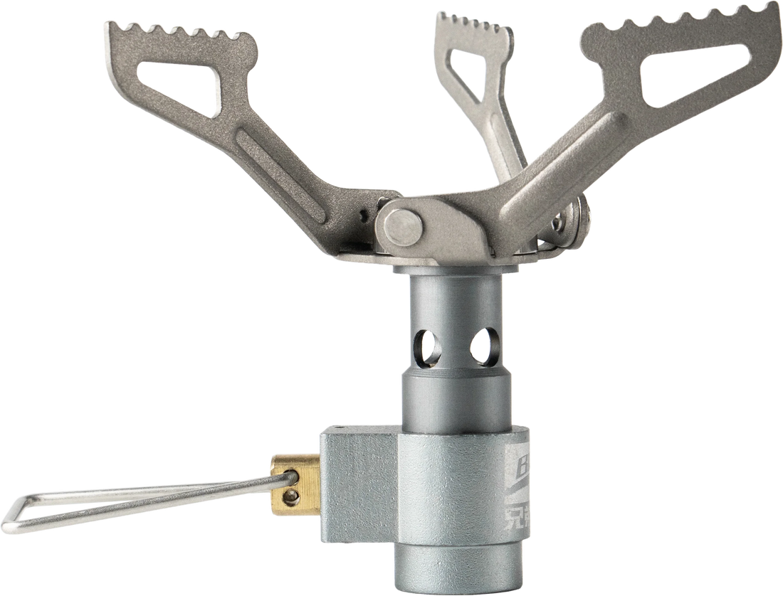 BRS-3000T Titanium Mini Camping Stove – Ultralight Pocket Burner
