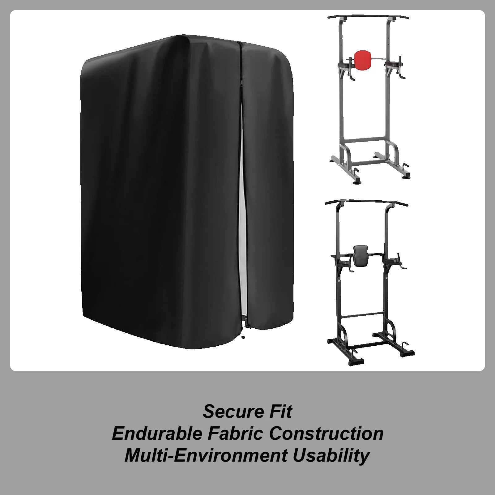 Pull-Up & Dip Station Cover – Dustproof Fitness Rack Protector