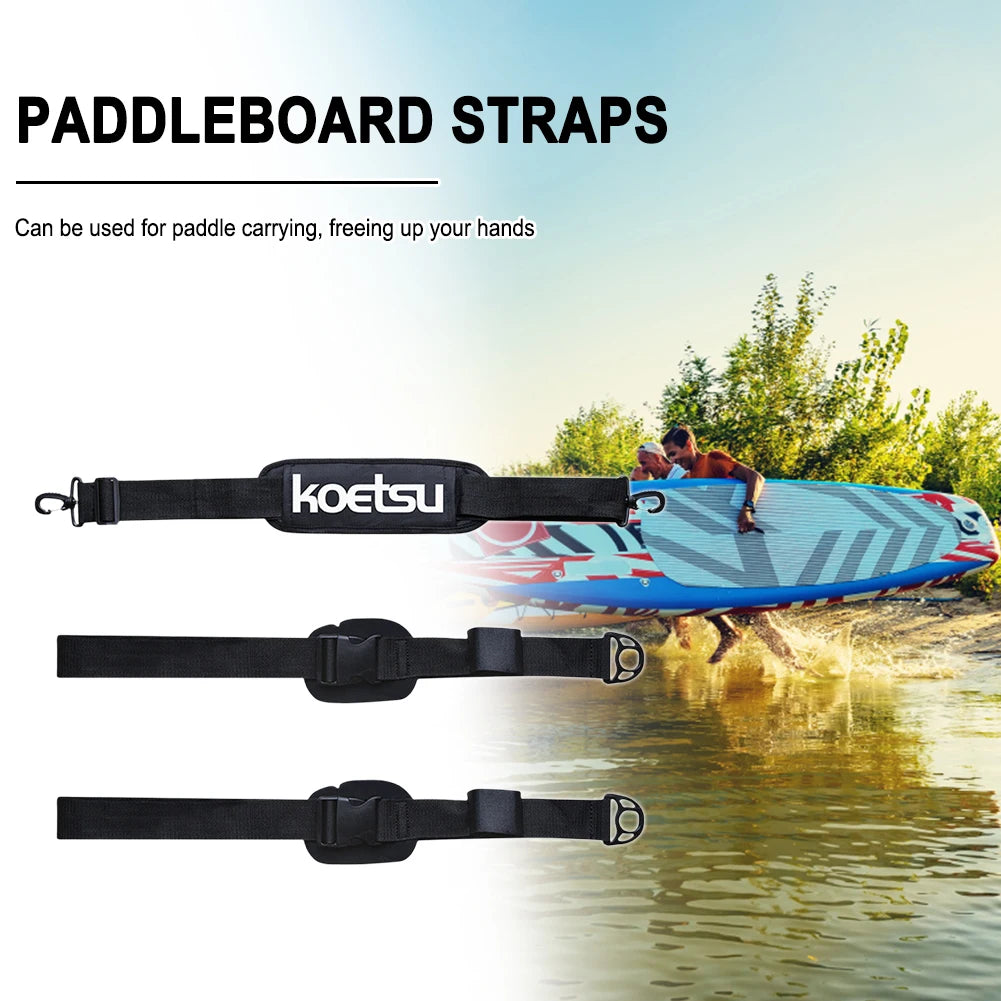 Adjustable Surfboard Shoulder Belt – Paddle Board Carry Sling