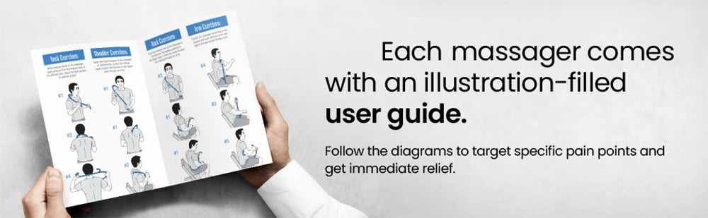 Back, Neck & Foot Massager Hook Cane