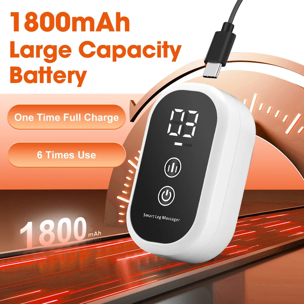 Electric Leg Massager – 3-Speed Hot Compress
