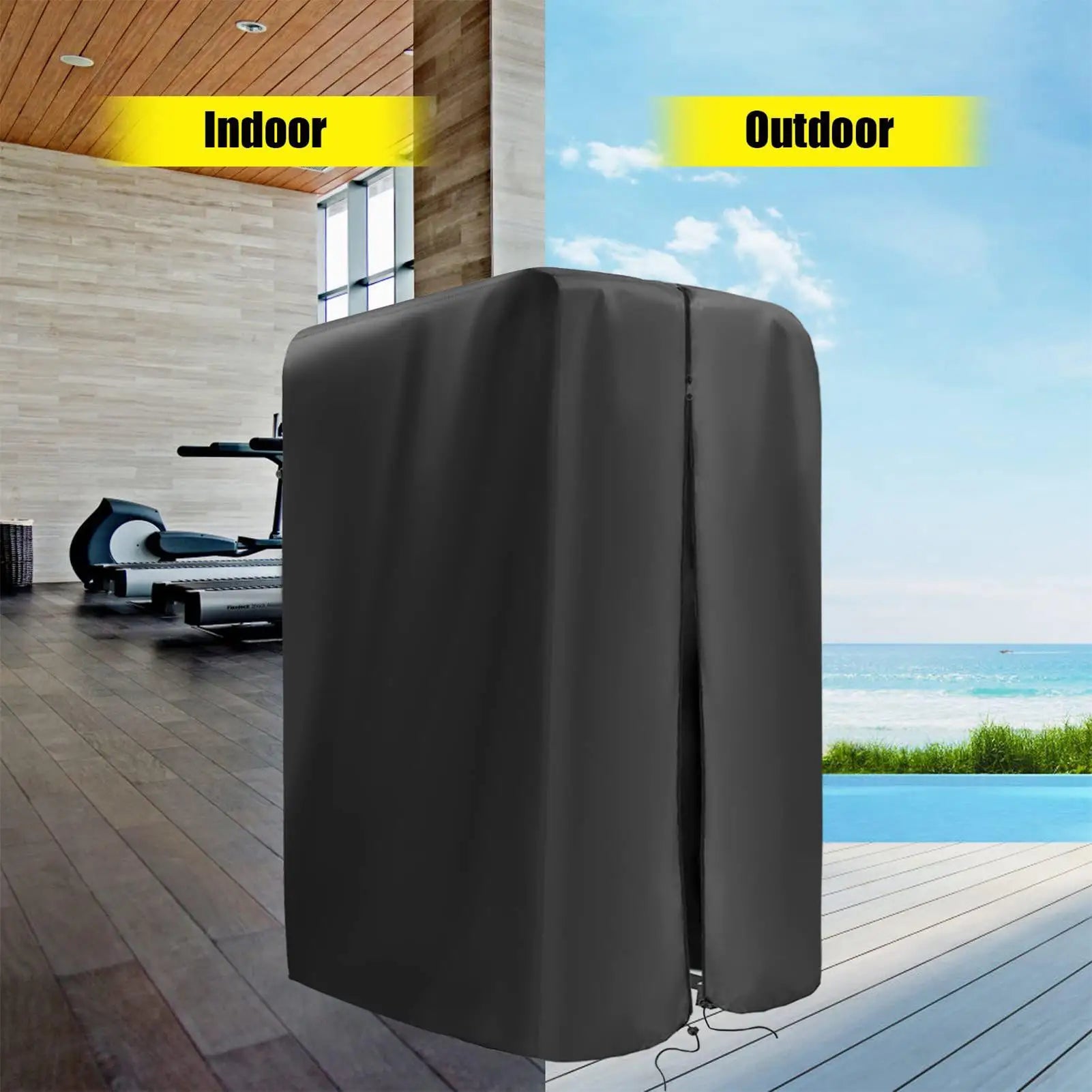 Pull-Up & Dip Station Cover – Dustproof Fitness Rack Protector