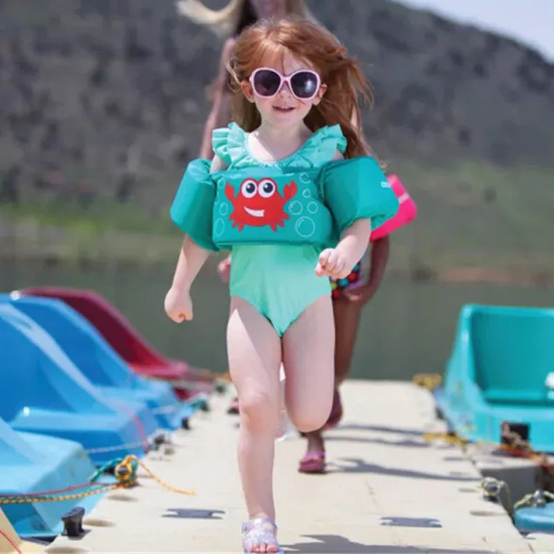 Kids Swim Arm Floaties – Safe Buoyancy Vest for Pool & Beach