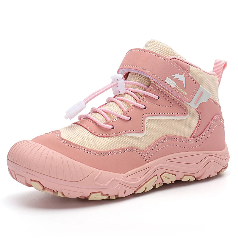 Kids’ Hiking Boots – Non-Slip Outdoor Trekking Shoes