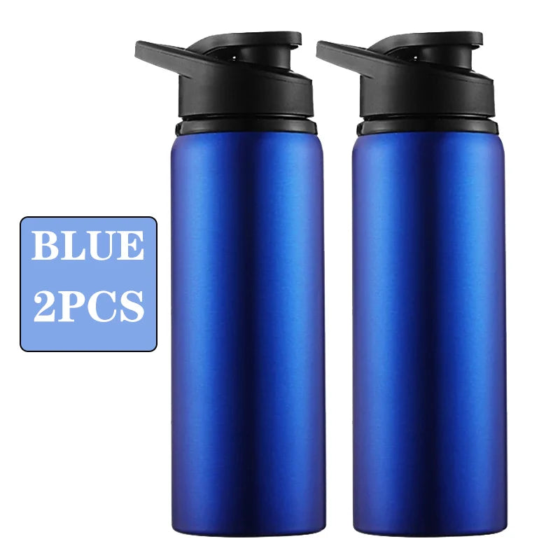 Metal Portable Water Bottle – Leakproof & Reusable Sports Travel Cup