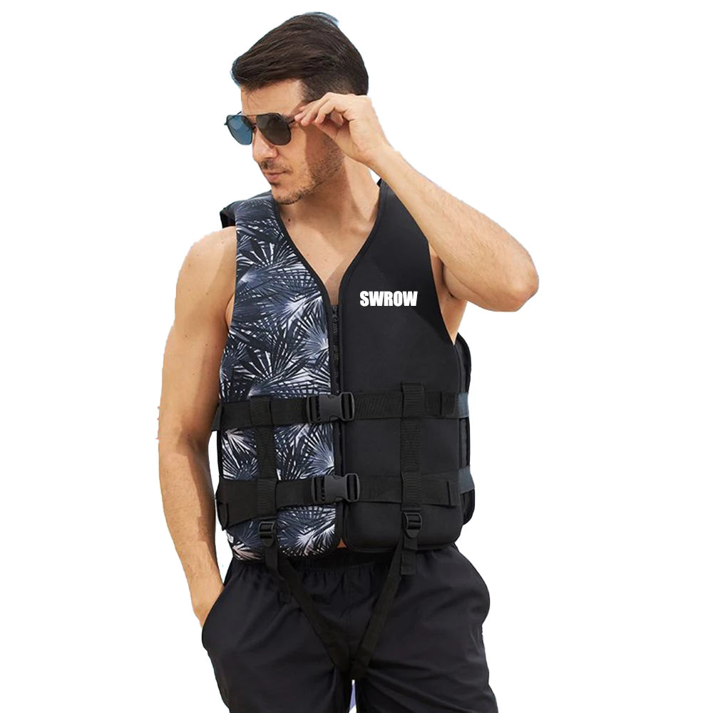 Portable Neoprene Life Jacket for Adults & Kids