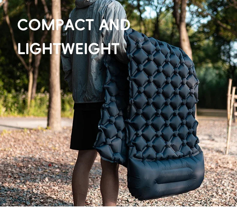 TARKA Self-Inflating Camping Mat – Air Cushion with Pillow for Hiking & Climbing