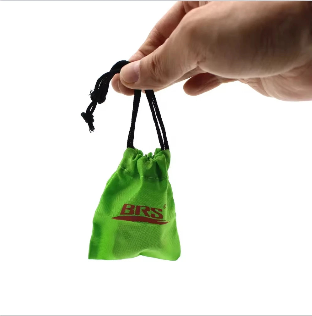 BRS-3000T Titanium Mini Camping Stove – Ultralight Pocket Burner