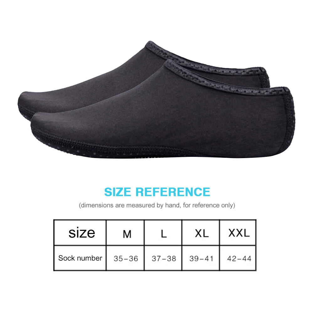 Non-Slip Aqua Diving Socks – Water Shoes for Swimming, Beach & Water Sports