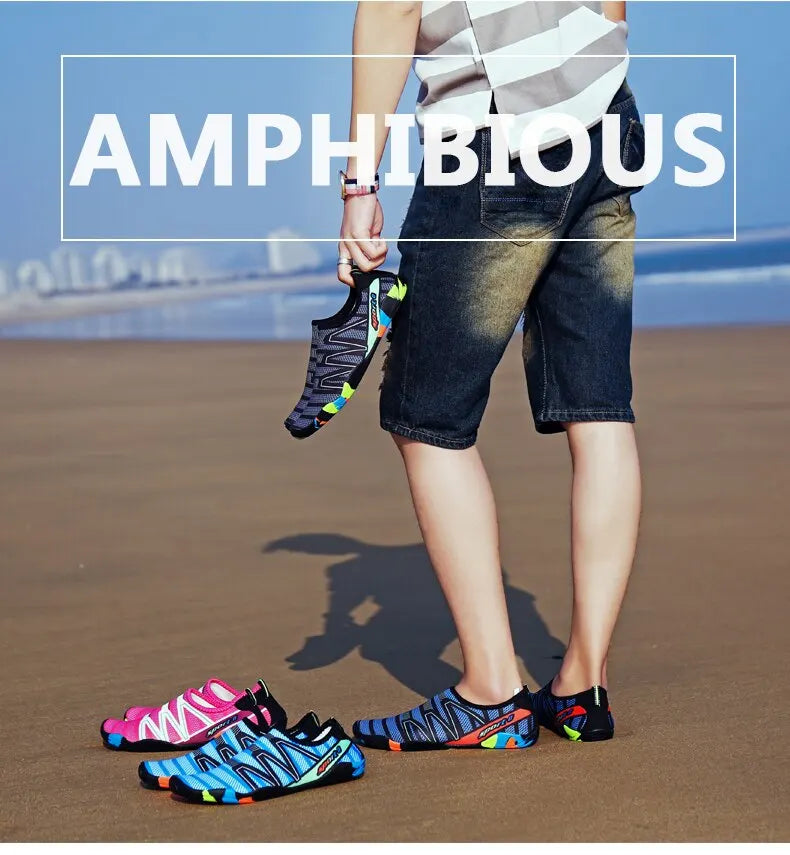 Feslisho Unisex Quick-Dry Water Shoes – Aqua Beach Sneakers