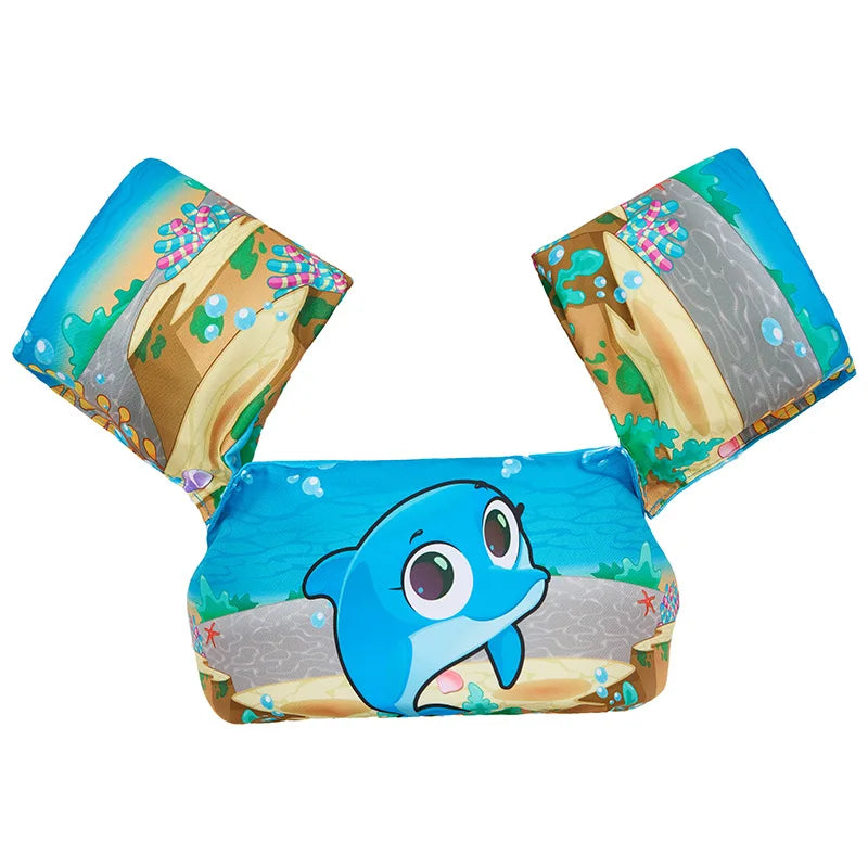 Kids Swim Arm Floaties – Safe Buoyancy Vest for Pool & Beach