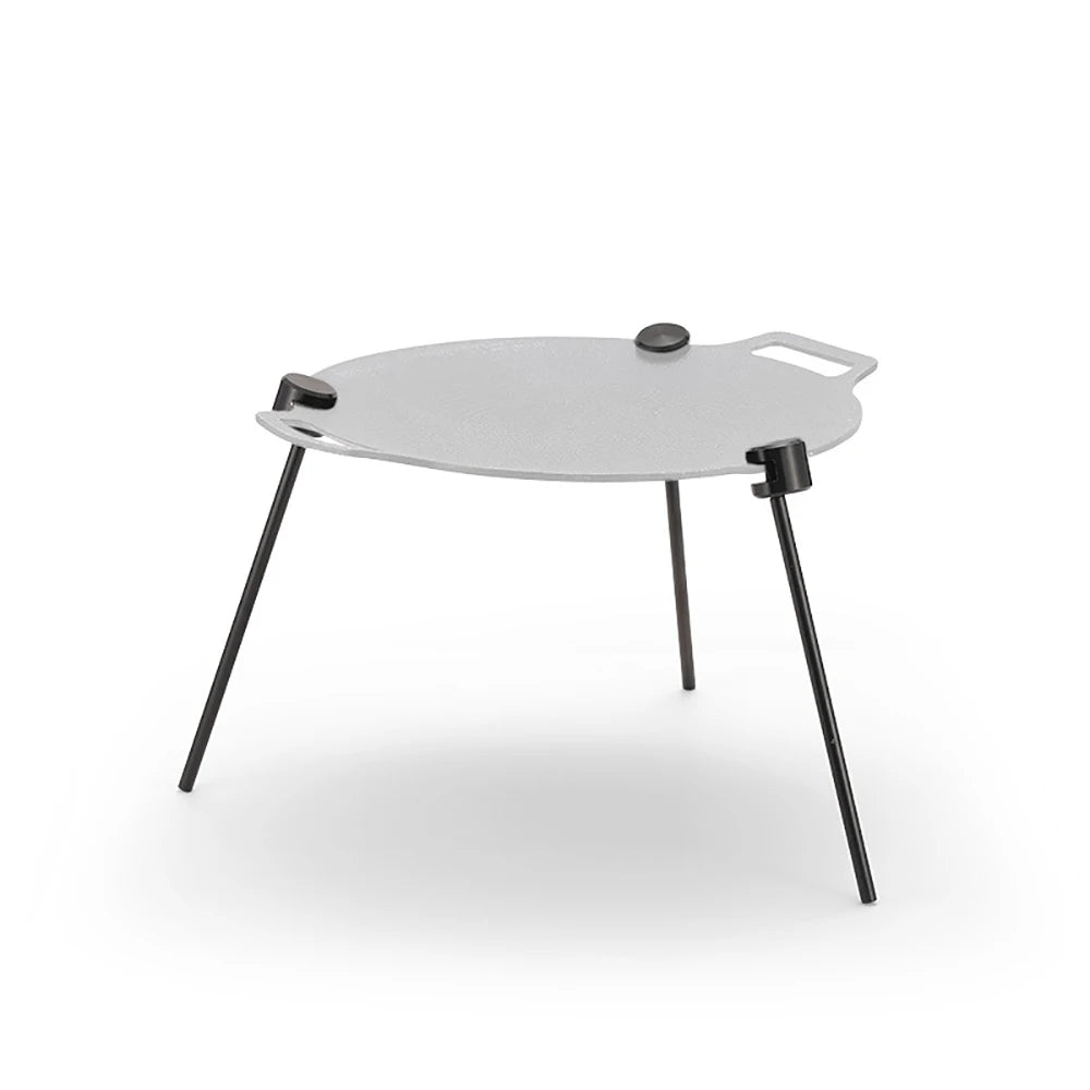 Outdoor Camping BBQ Tripod Grill Rack with Chain