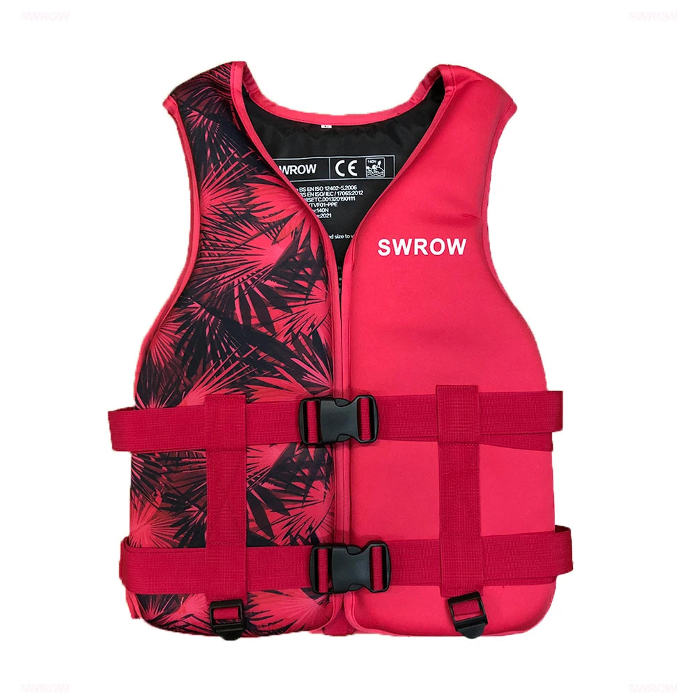 Portable Neoprene Life Jacket for Adults & Kids