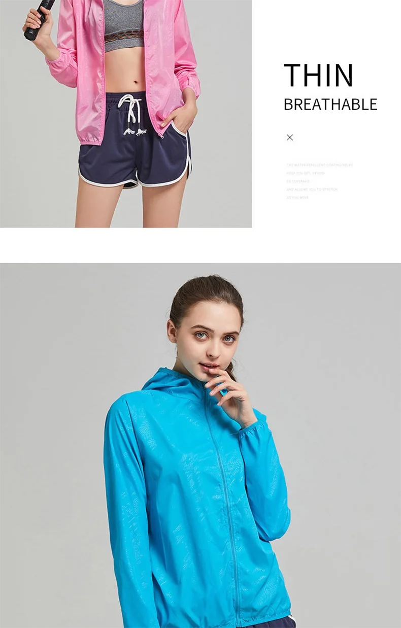 JNLN Waterproof Camping Rain Jacket – Quick-Dry Windbreaker with Pockets