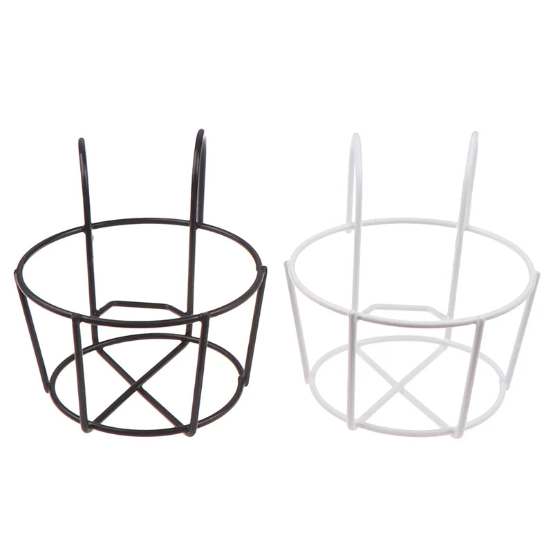 Iron Hanging Plant Rack for Balcony or Fence