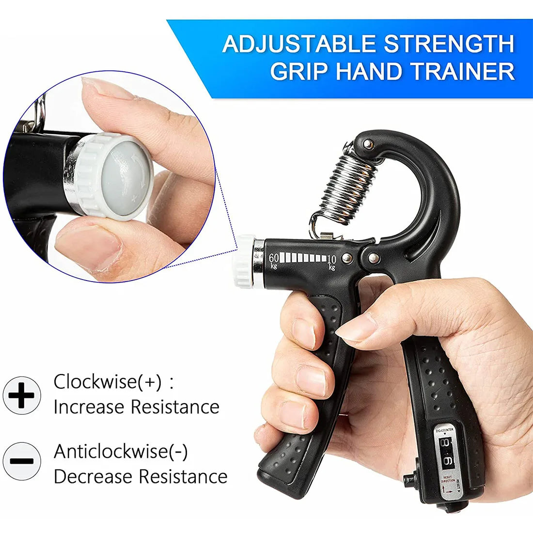 2025 Hand Grip Strengthener – Arm, Finger & Wrist Training